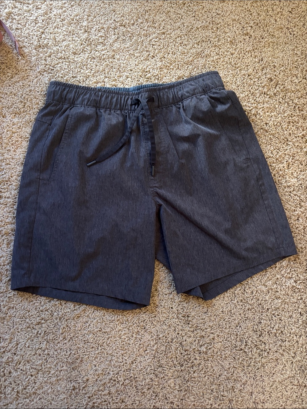 Eddie Bauer Dark Gray Casual Pull-On Shorts